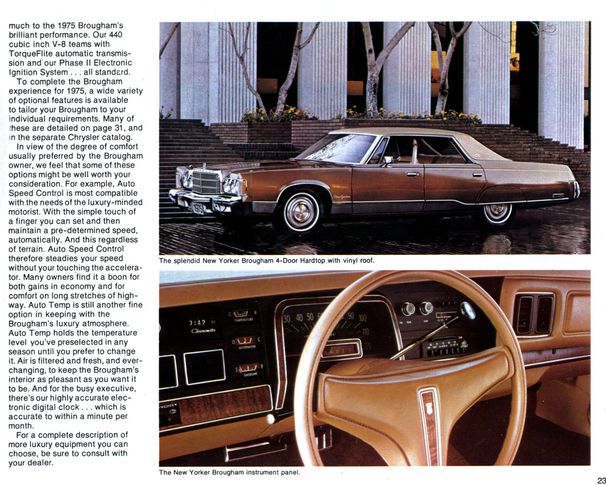 1975 Chrysler Plymouth Brochure Page 32